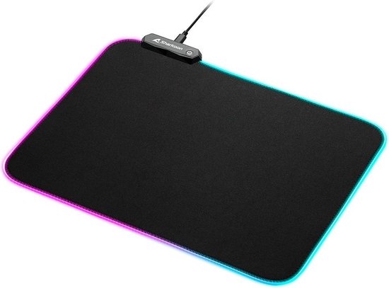 Sharkoon 1337 RGB V2 Gaming Mat 360 - Zwart