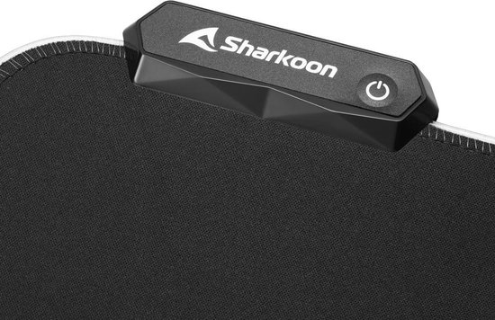 Sharkoon 1337 RGB V2 Gaming Mat 360 - Zwart