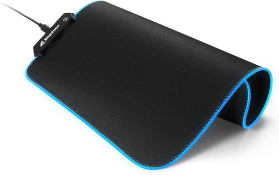 Sharkoon 1337 RGB V2 Gaming Mat 360 - Zwart