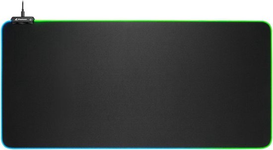 Sharkoon 1337 RGB V2 Gaming Mat 900 - Negro