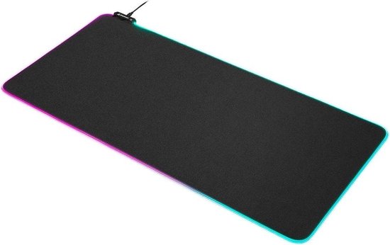 Sharkoon 1337 RGB V2 Gaming Mat 900 - Zwart