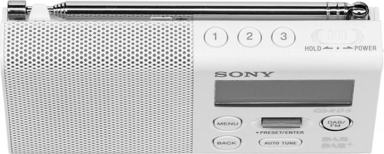 Sony XDR-P1DBPW - Wit