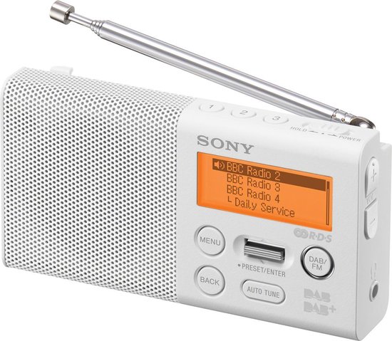 Sony XDR-P1DBPW - Wit