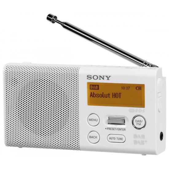 Sony XDR-P1DBPW - Wit