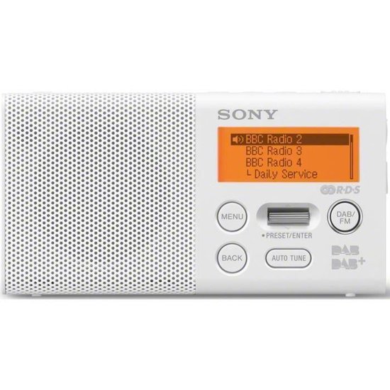 Sony XDR-P1DBPW - Wit