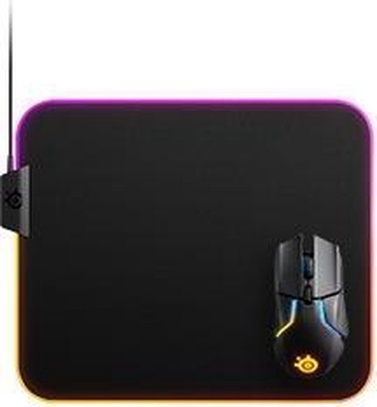 Steelseries QcK Prism Cloth Gaming Muismat - Size M - Zwart