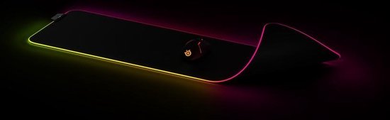 Steelseries QcK Prism Cloth XL RGB - Zwart