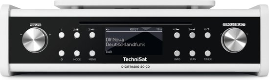 TechniSat DigitRadio 20 CD - Wit