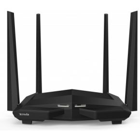 Tenda AC10 draadloze router Dual-band (2.4 GHz / 5 GHz) Gigabit Ethernet - Negro