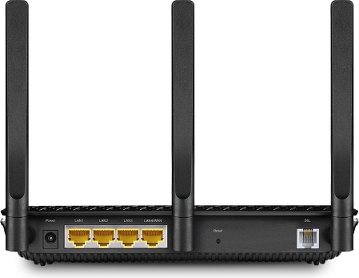 Tp-link Archer VR2100 draadloze router Dual-band (2.4 GHz / 5 GHz) Gigabit Ethernet - Zwart