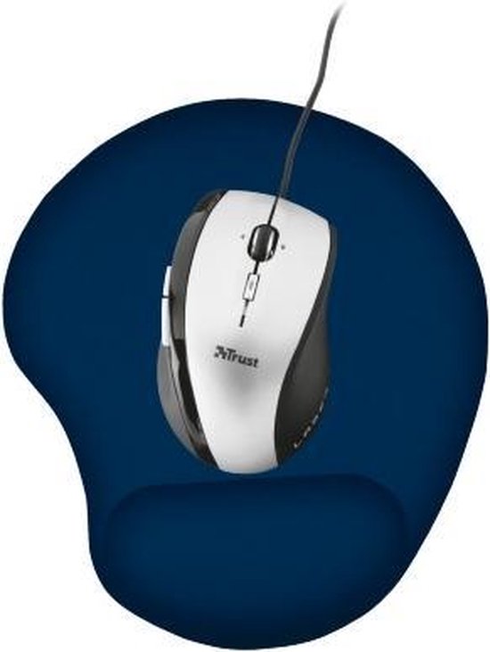 Trust BigFoot Gel Muismat - - Blauw