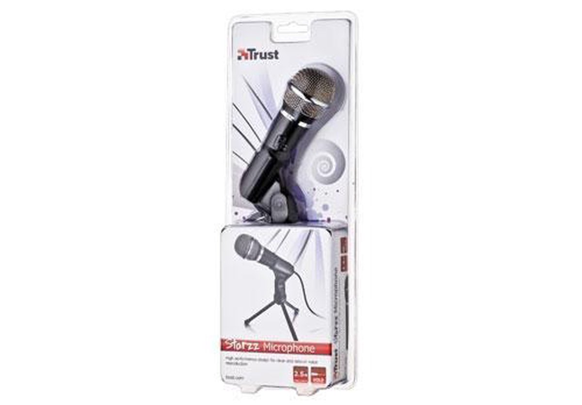 Trust 21671 Starzze PC microfoon Bedraad - Zwart