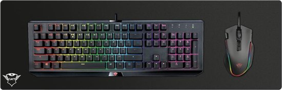 Trust GXT 758 Muismat - XXL - Zwart