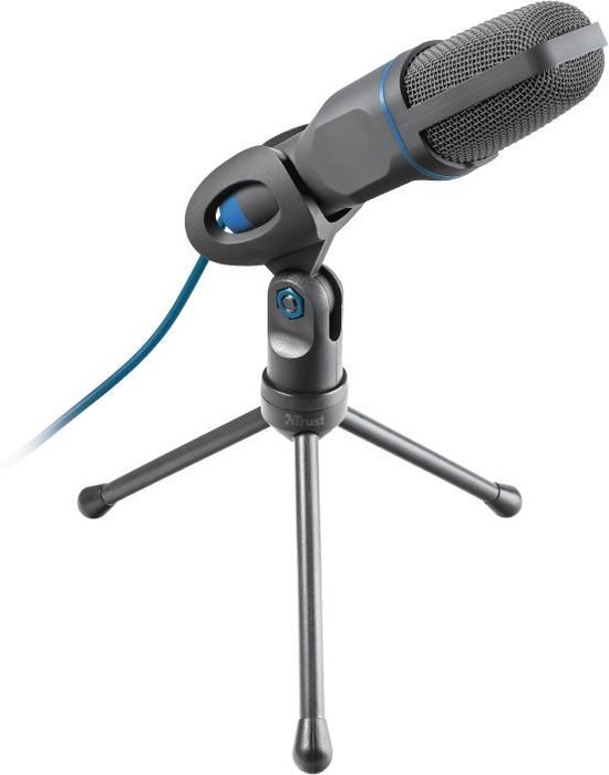 Trust Mico PC-microfoon Zwart, - Azul