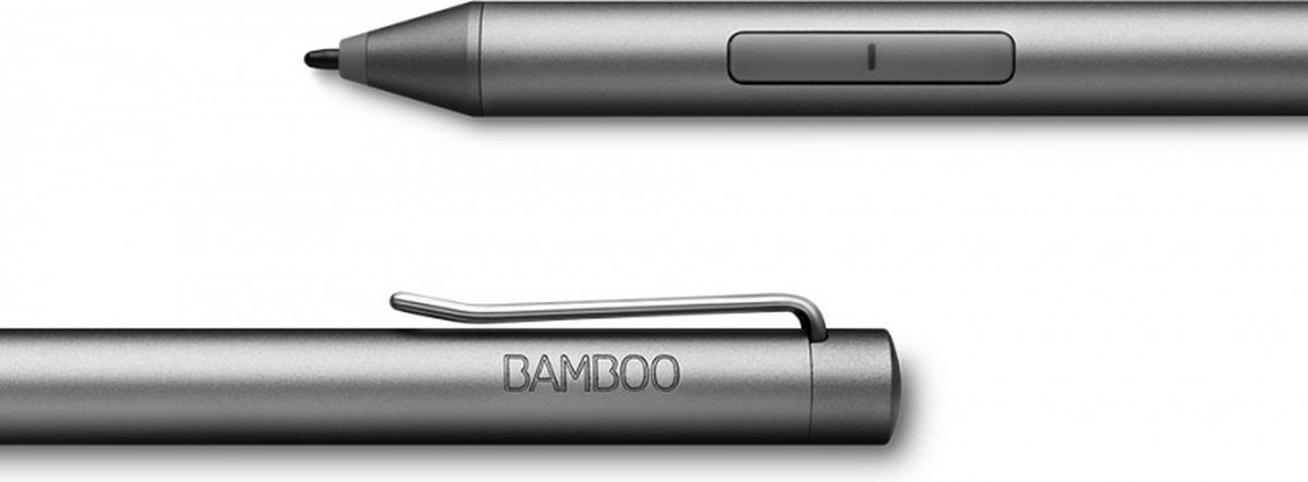 Wacom Bamboo Ink 2nd Gray stylus stylus-pen 19 g - Grijs