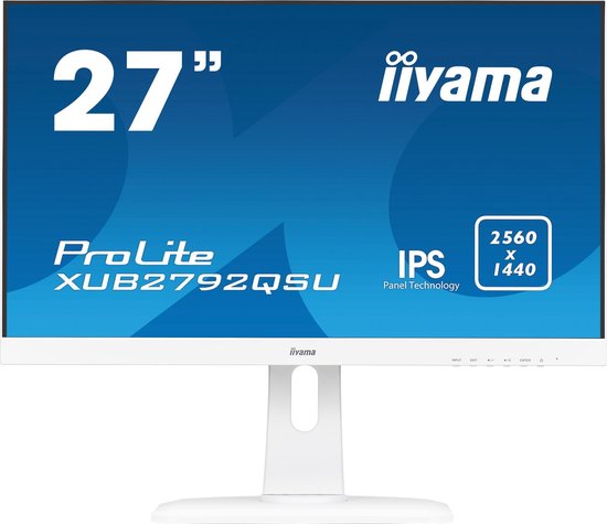 iiyama ProLite XUB2792QSU-W1 - WQHD IPS Monitor