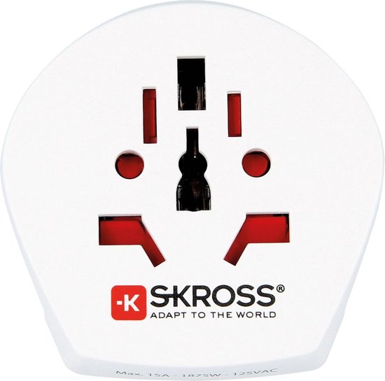Skross Travel Adapter World-to-USA Earthed