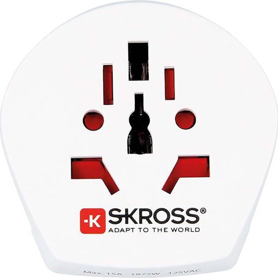 Skross Travel Adapter World-to-USA Earthed