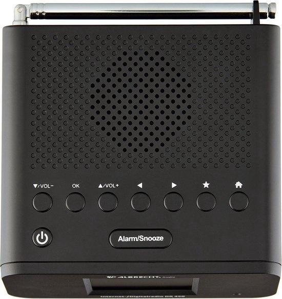 Albrecht DR 450 Klok Digitaal radio - Zwart