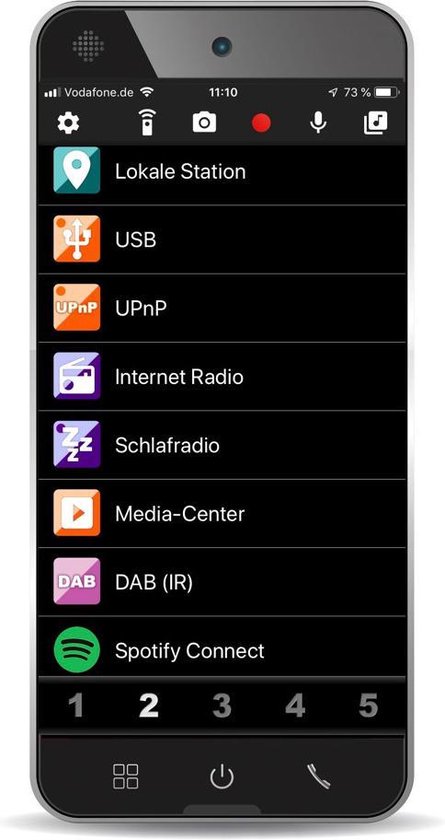 Albrecht DR 450 Klok Digitaal radio - Zwart