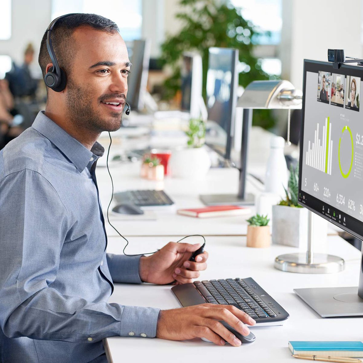 Logitech C920 HD Pro Webcam - Zwart