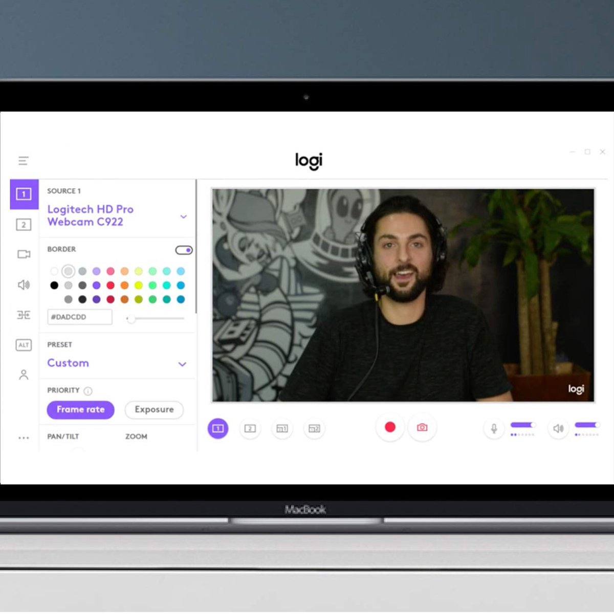 Logitech C920 HD Pro Webcam - Zwart