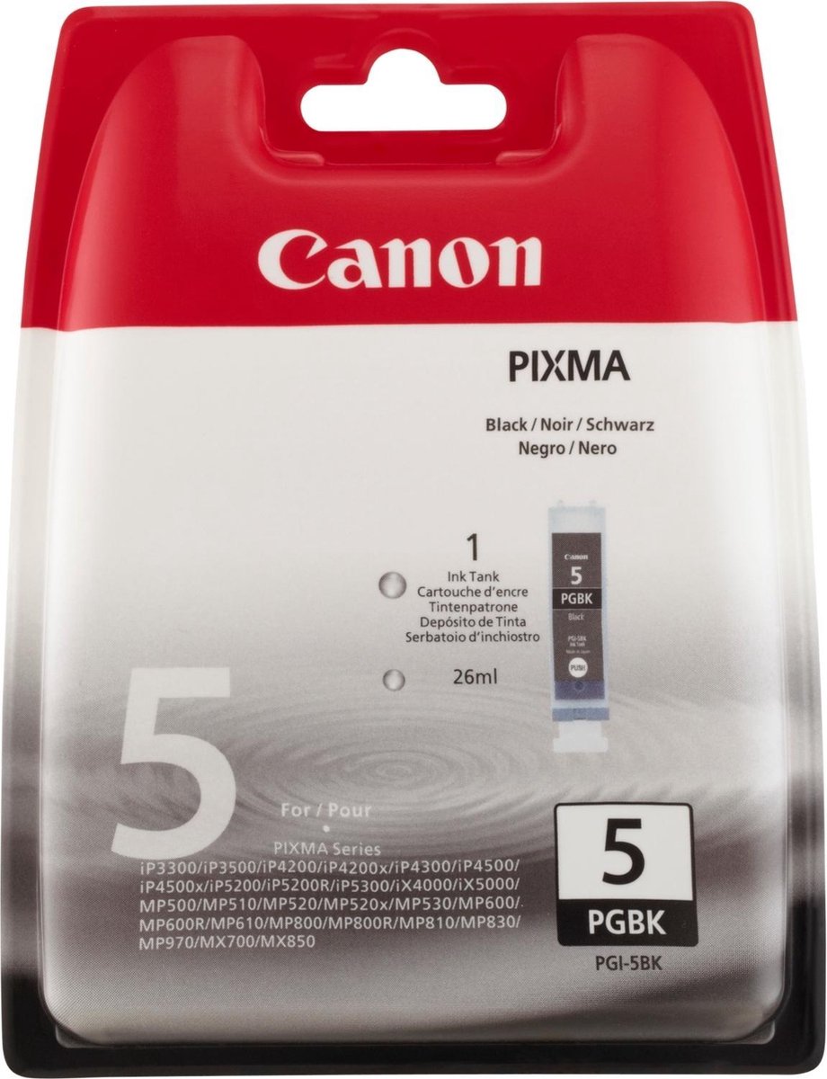 Canon PGI-5 - Inktcartridge / - Zwart