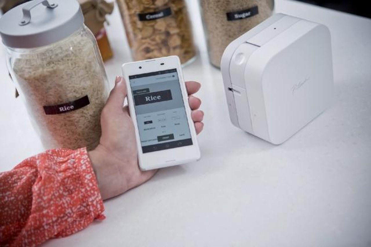 Brother PT-P300BT Thermo transfer 180 x 180DPI labelprinter - Wit