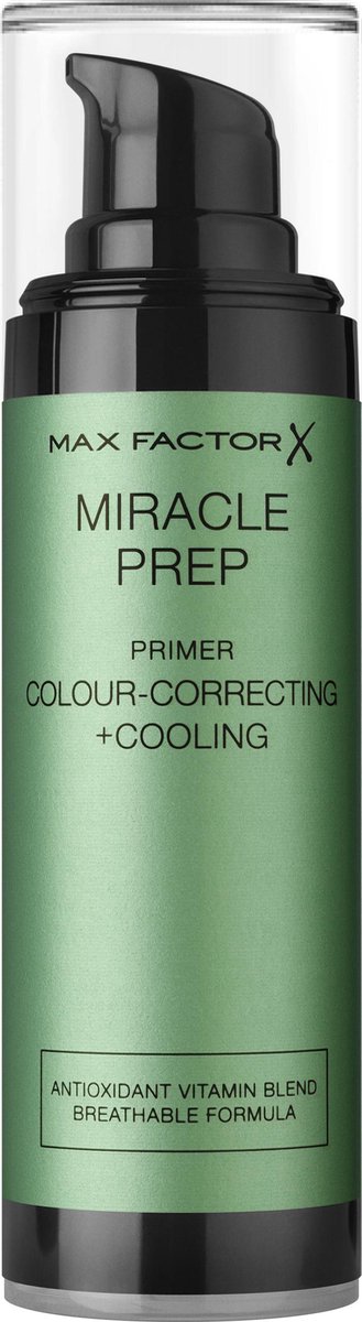 Max Factor - Prebase Miracle Prep Colour Correcting & Cooling Primer - Verde