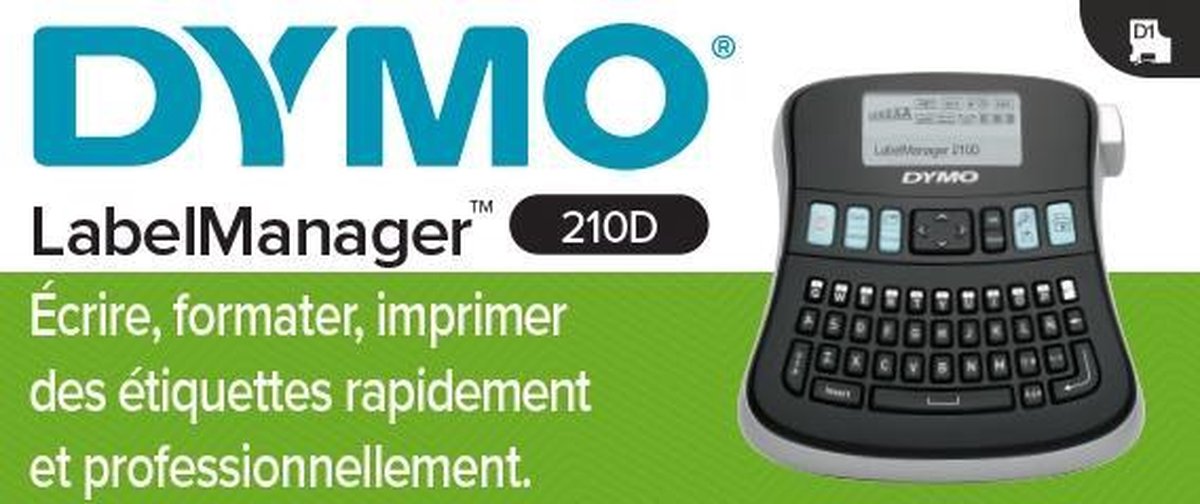 Dymo LabelManager 210 D in stabiele Koffer