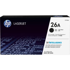 HP 26A Black Original LaserJet Toner Cartridge - Zwart