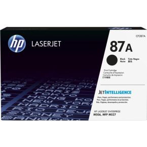 HP 87A Black Original LaserJet Toner Cartridge - Zwart