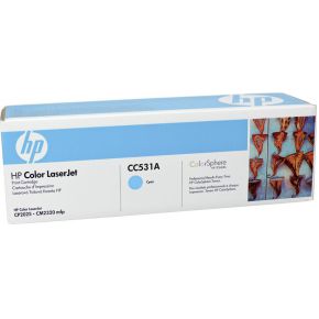 HP Toner CC 531 A cyaan