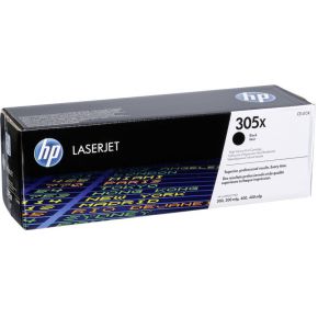 HP Toner CE 410 X nr. 305 X - Zwart