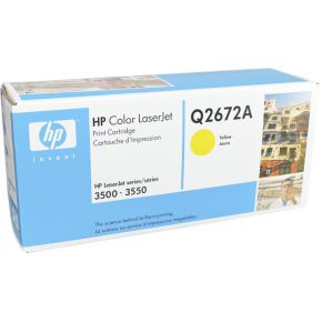 HP Toner Q 2672 A - Geel