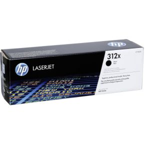 HP Toner CF 380 X nr. 312 X - Zwart