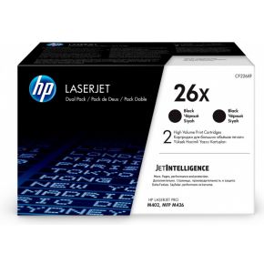 HP Toner CF 226 XD nr. 26 X - Zwart