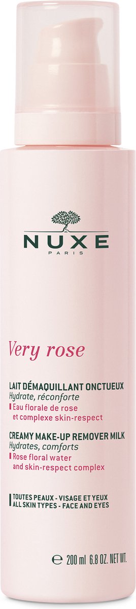 Nuxe - Leche Desmaquillante Cremosa Very Rose 200 Ml