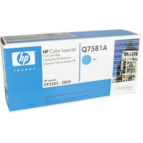 HP Toner Q 7581 A cyaan