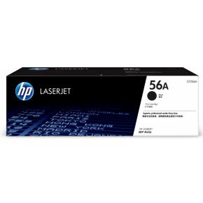 HP 56A originelee LaserJet tonercartridge - Zwart