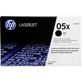 HP Toner CE 505 X - Zwart