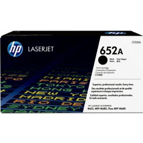 HP 652A Black Original LaserJet Toner Cartridge - Zwart