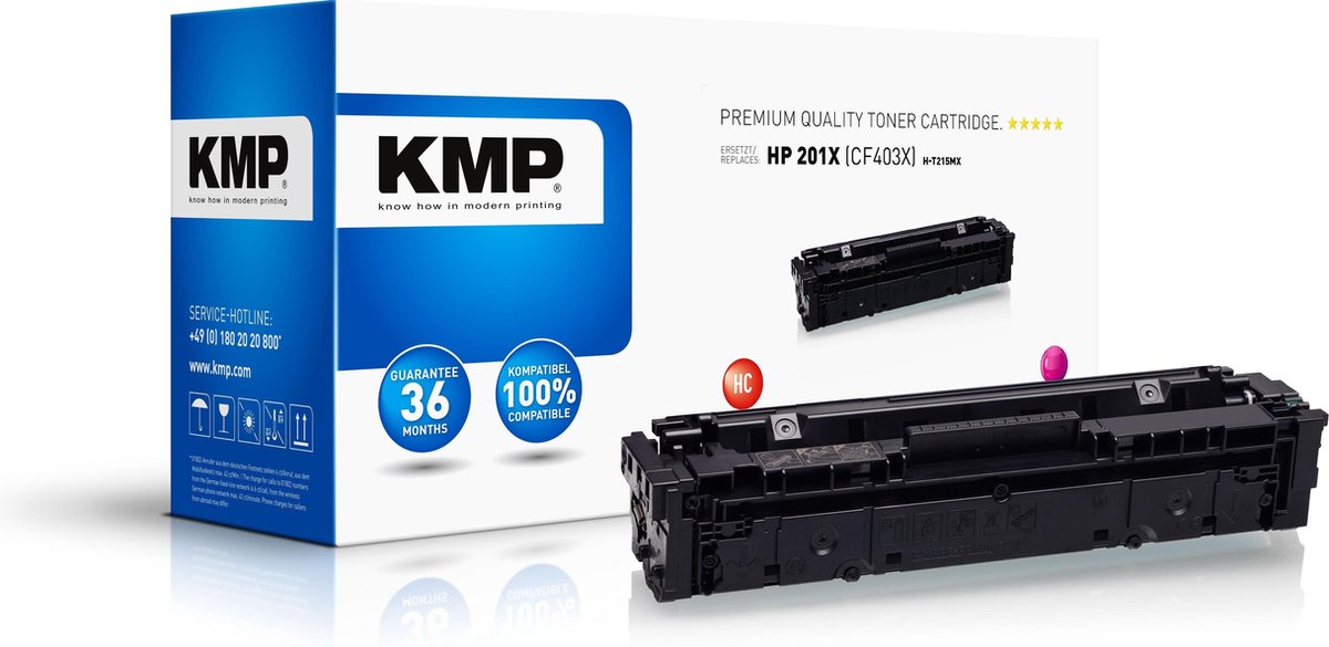 Kmp 2536,3006 Tonercartridge 2300pagina's toners & lasercartridge - Magenta