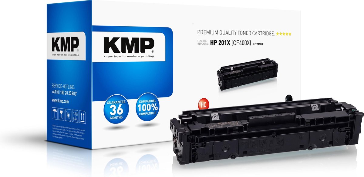 Kmp 2536,3000 Tonercartridge 2800pagina's toners & lasercartridge - Zwart