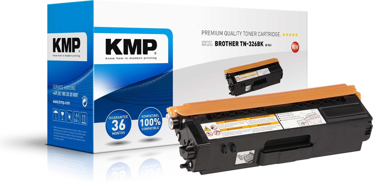 Kmp B-T61 Toner zwart compatibel met Brother TN-326 BK