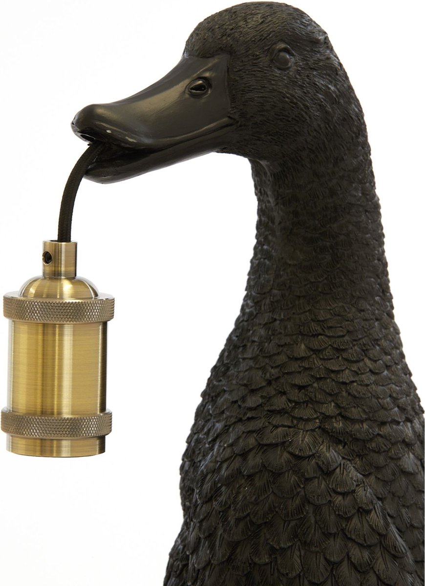 Tafellamp Duck - Zwart
