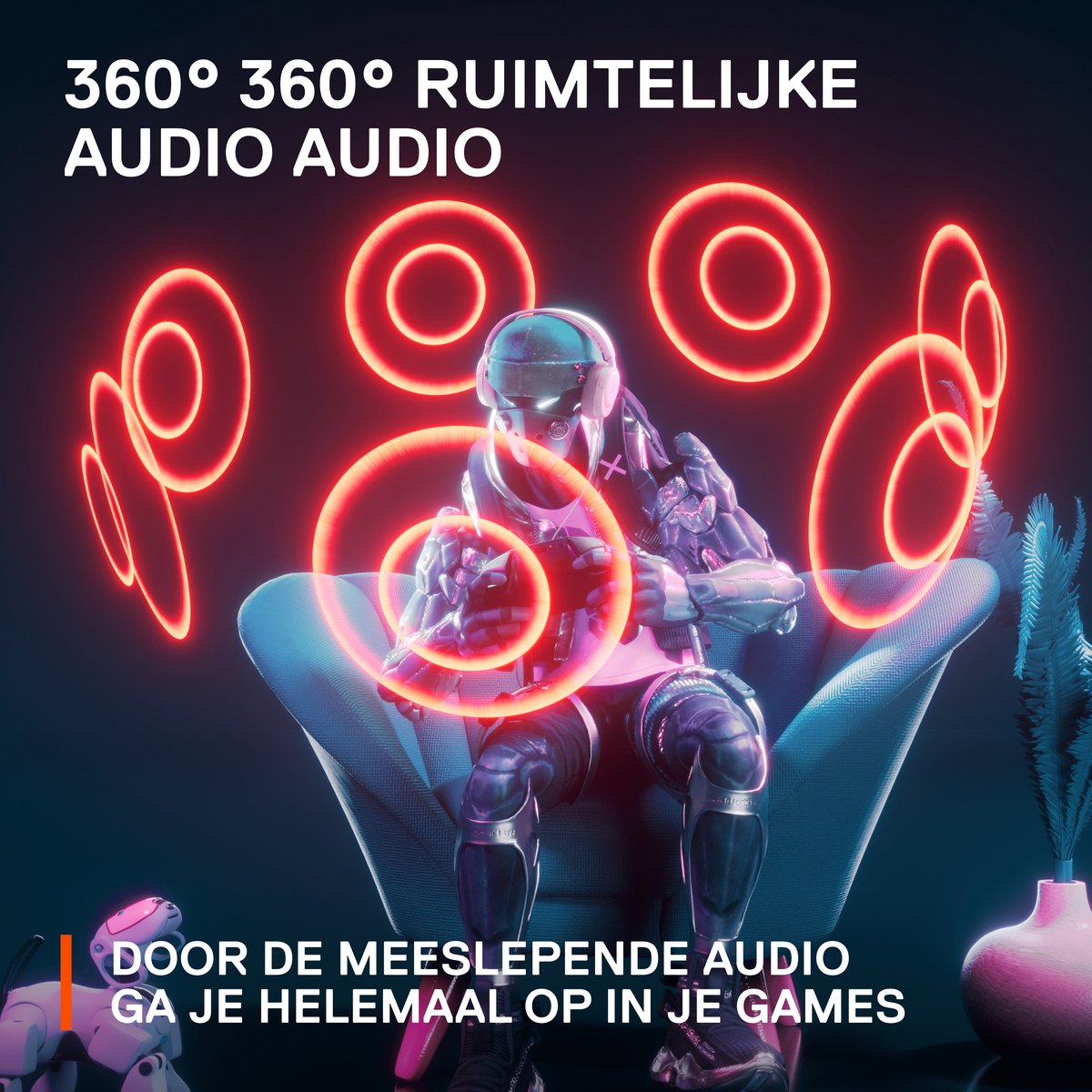 Steelseries Arctis Nova 1 Gaming Headset - Wit