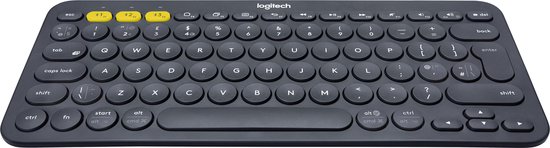 Logitech K380 - Draadloze Toetsenbord - QWERTY - NL - Zwart