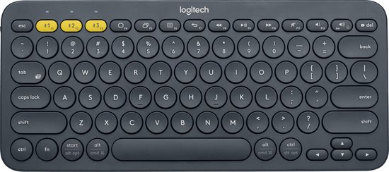 Logitech K380 - Draadloze Toetsenbord - QWERTY - NL - Zwart