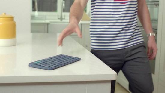 Logitech K380 - Draadloze Toetsenbord - QWERTY - NL - Zwart